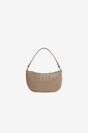 کیف دوشی بژ زنانه چرم مصنوعی MARSEPTUN - کد 825557148