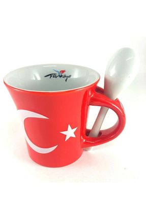 لیوان قرمز پرسلن ArtemisSeramik - کد 87346707