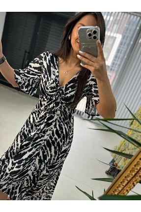 لباس مشکی زنانه ساتن caddstore - کد 855371801