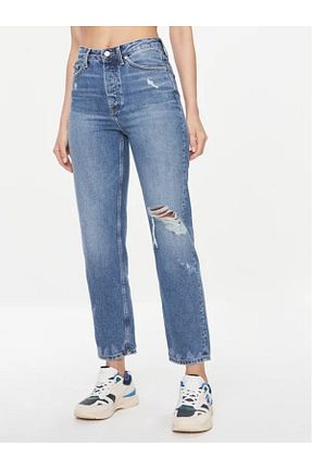 شلوار سرمه ای زنانه جین Tommy Hilfiger - کد 853552092