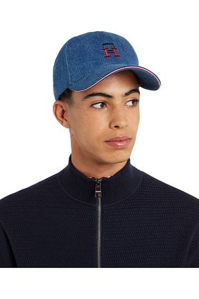 کلاه آبی زنانه Tommy Hilfiger - کد 838518199