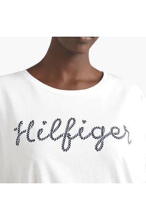 لباس سفید زنانه بافتنی Tommy Hilfiger - کد 851026205