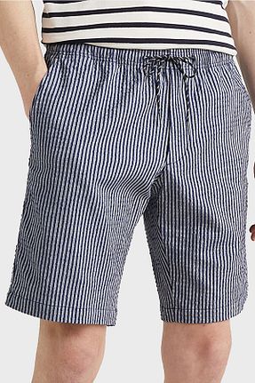 شوارک اسپرت سرمه ای مردانه بلند Tommy Hilfiger - کد 851337202