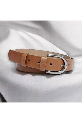 کمربند قهوه ای زنانه چرم مصنوعی Gesa - کد 855458908