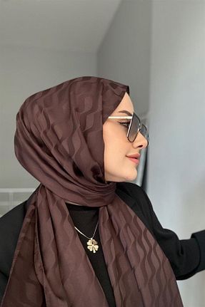 شال طوسی زنانه Organic Scarfs - کد 842653933