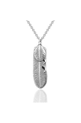 گردنبند نقره سفید مردانه 925 عیار ipek silver - کد 664989767