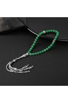 تسبیح سبز سنگ طبیعی OSMANLI DOĞAL TAŞ - کد 666173662
