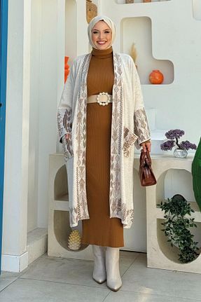 رویه حجاب طوسی زنانه اورسایز Bym Fashion - کد 855477941