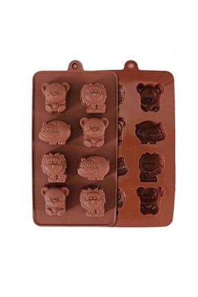 قالب کیک و فر قهوه ای سیلیکون Genel Markalar - کد 102328543