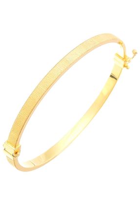 دستبند طلا زرد زنانه 14 عیار MOOM MÜCEVHERAT - کد 105277714
