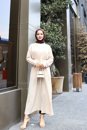 رویه حجاب بژ زنانه کلوش Pieef - کد 855471452