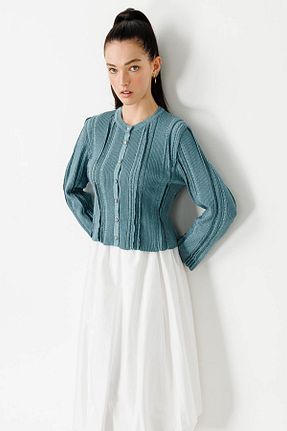 رویه حجاب آبی زنانه ویسکون Hooopstore - کد 841750189