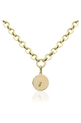 گردنبند طلا زرد زنانه 14 عیار by milo jewellery - کد 855167900