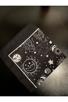 باندانا مشکی پنبه ای Gülerbandana by yunus güler - کد 319276015