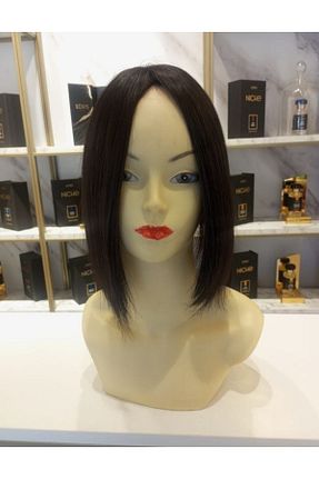 کلاه گیس قهوه ای زنانه Lgskozmetik - کد 684638667