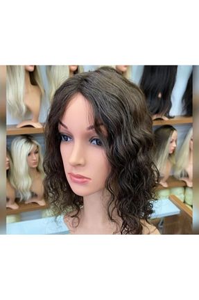 کلاه گیس قهوه ای زنانه Lgskozmetik - کد 778572201