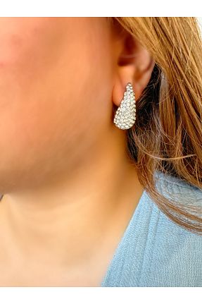 گوشواره جواهر زیرکن TAKİŞKO - کد 853256118