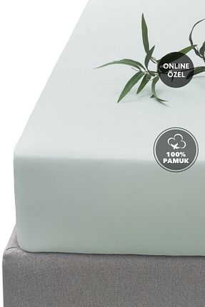 ست ملحفه دونفره سبز پنبه ای Yataş - کد 855156724