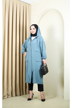 کلاه و ابایا سبز زنانه مخلوط پلی استر MARFİM - کد 855218001