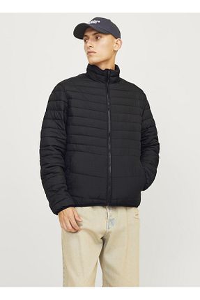 کاپشن مشکی مردانه رگولار Jack & Jones - کد 855219306