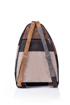کوله پشتی مشکی زنانه سایز متوسط fubileather - کد 800729778
