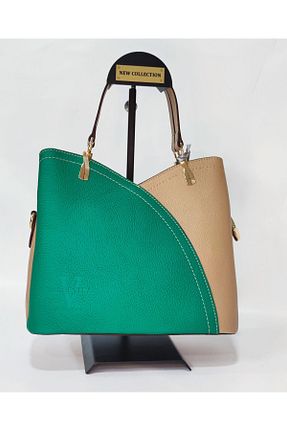 کیف دستی سبز زنانه سایز متوسط valentina victoria - کد 851681940