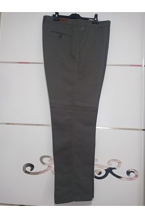 شلوار طوسی مردانه مخلوط کتان TOKSOY - کد 683171586