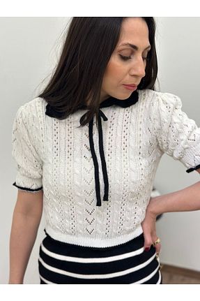 پلیور بژ زنانه ساده Gonca İzmit - کد 855279306