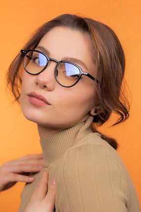 عینک محافظ نور آبی مشکی زنانه مات LUNOX - کد 268365554