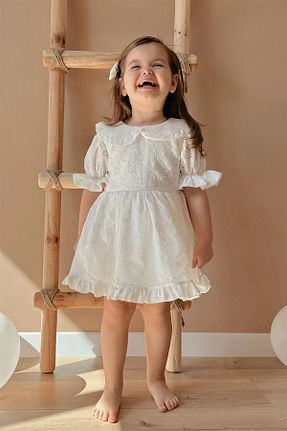 لباس سفید بچه گانه بافتنی SHR Kids - کد 732745674