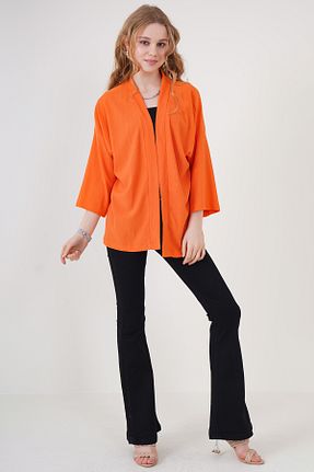 کیمونو و کافتان نارنجی زنانه لیکرا Bigdart - کد 269569475