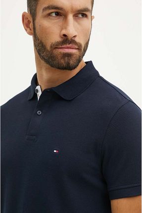 تیشرت اسپرت سرمه ای مردانه رگولار Tommy Hilfiger - کد 855346572