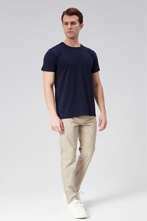 شلوار بژ مردانه پنبه ای denimfield - کد 855342128