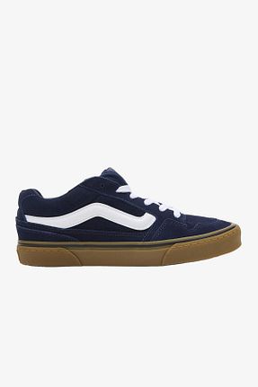 کفش اسنیکر آبی زنانه بند دار Vans - کد 800590394