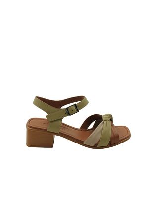صندل سبز زنانه پاشنه تخت Maiss Shoes - کد 729661903
