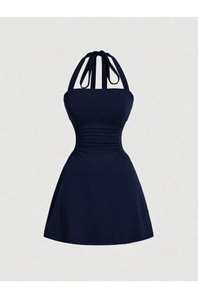 لباس سرمه ای زنانه بافتنی Dressco - کد 855348151