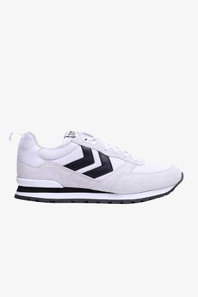 کفش اسنیکر سفید زنانه بند دار hummel - کد 660567217