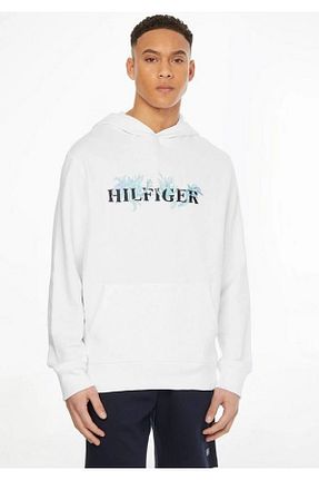 پلیور سفید مردانه ساده Tommy Hilfiger - کد 849817580