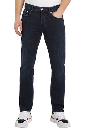 شلوار جین مشکی مردانه پاچه ساده Tommy Hilfiger - کد 845577375