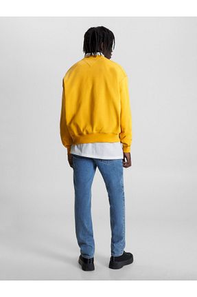 پلیور زرد مردانه ساده Tommy Hilfiger - کد 844554720
