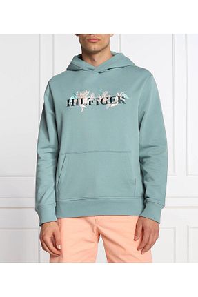پلیور آبی مردانه گلدار Tommy Hilfiger - کد 849818406