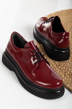 کفش کلاسیک زرشکی زنانه جیر Mc vay Shoes - کد 855385882