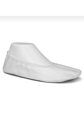 بابت سفید بچه گانه چرم مصنوعی PATİK BEBE - کد 855383385