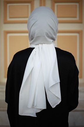 شال سفید زنانه جاز Mode Scarf - کد 312661440