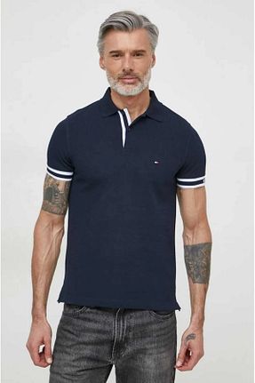 تیشرت اسپرت سرمه ای مردانه اسلیم Tommy Hilfiger - کد 855406513