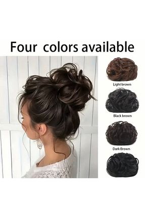 کلاه گیس قهوه ای زنانه Peruk Avm - کد 855409672