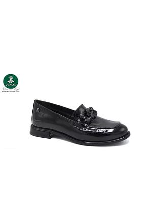 کفش لوفر سفید زنانه چرم خالص Venüs - کد 855408850