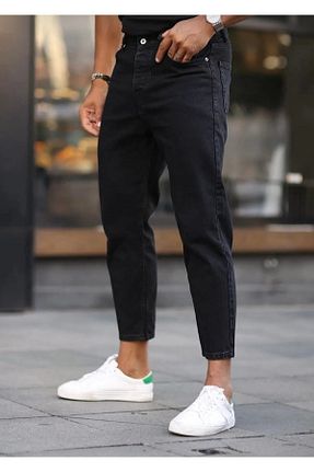 شلوار جین آبی مردانه پاچه ساده Denim Shorty - کد 457105169