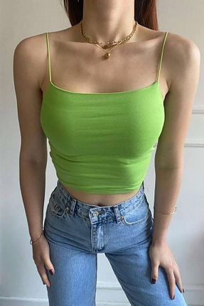 بادی سبز زنانه یقه استخری MILANOFOX - کد 855448001