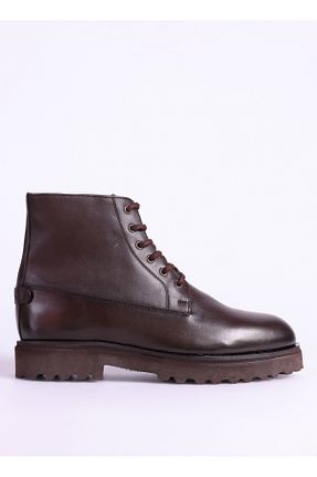 بوت / نیم بوت قهوه ای مردانه پاشنه پر Fabrika - کد 855448848